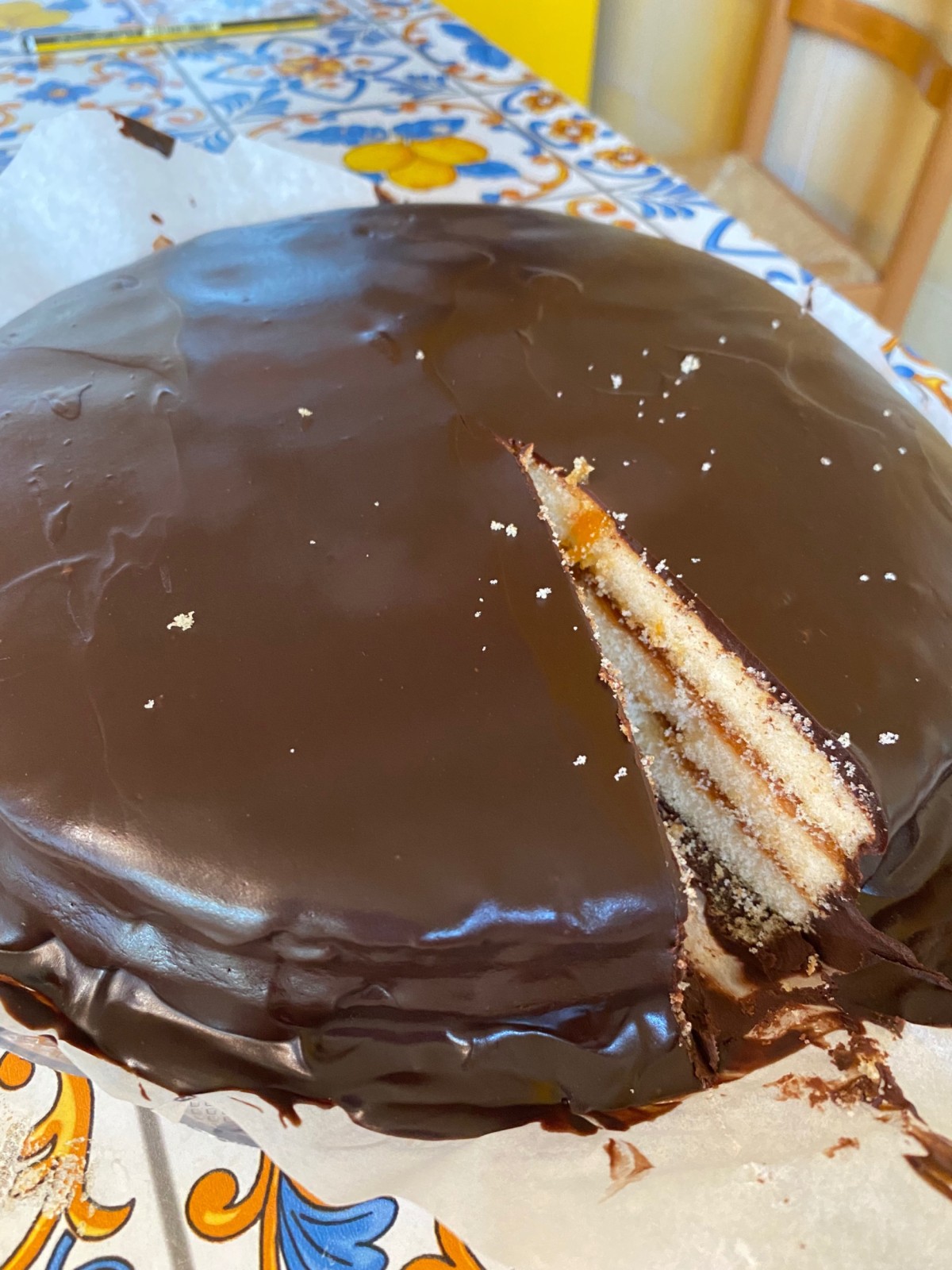 Torta tipo sacher