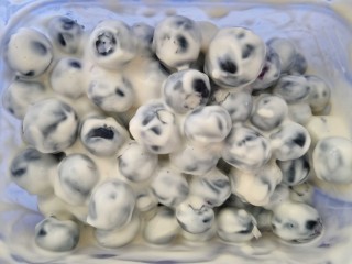 Heidelbeeren mit Vanille-Quark-Creme (High-Protein)