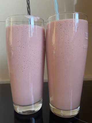 Erdbeer Protein Smoothie