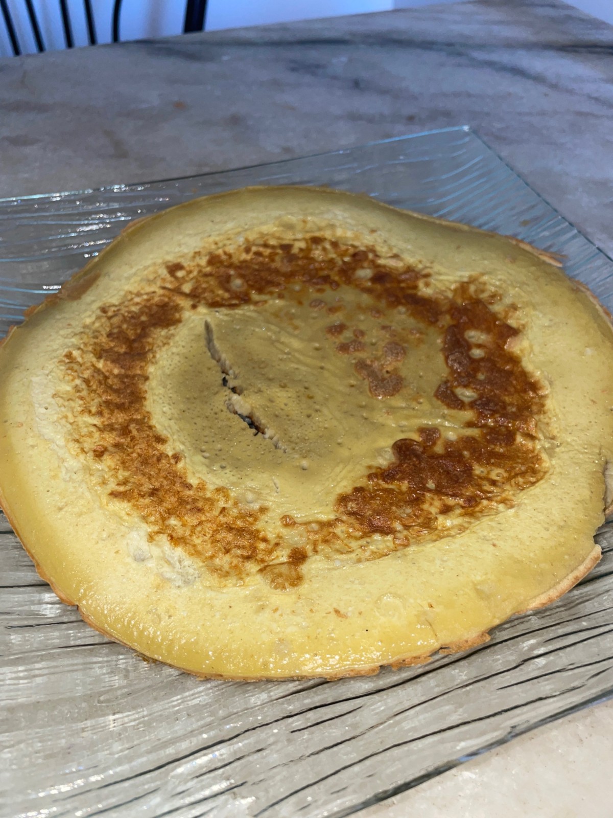 Galette patates douces