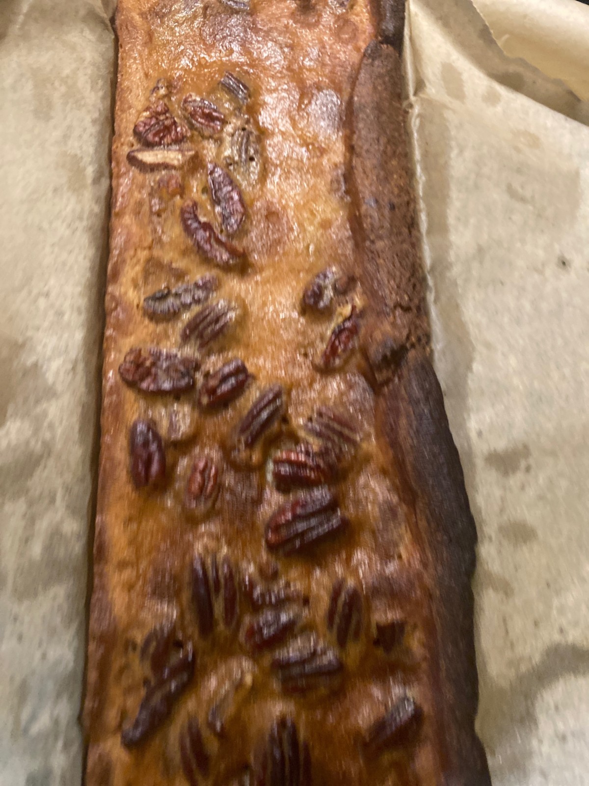 Gateau sablé au noix de pecan
