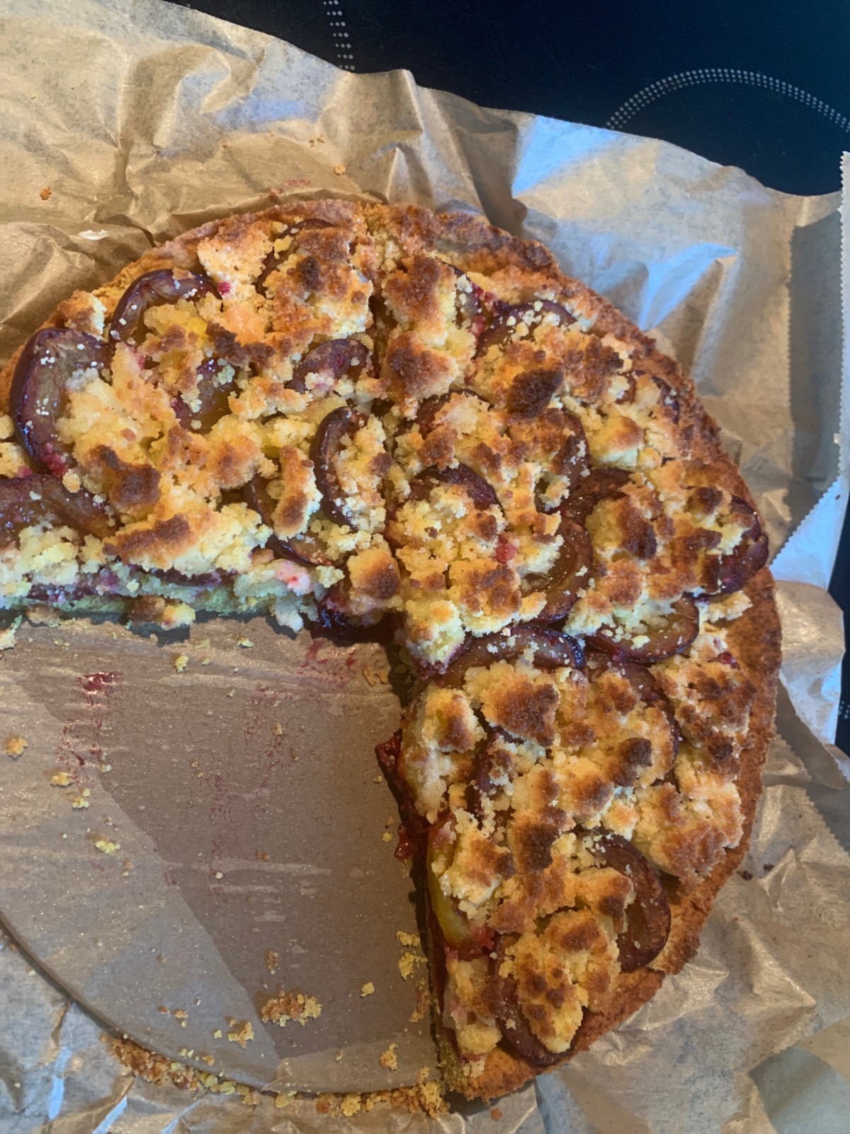 Keto Zwetschgenkuchen