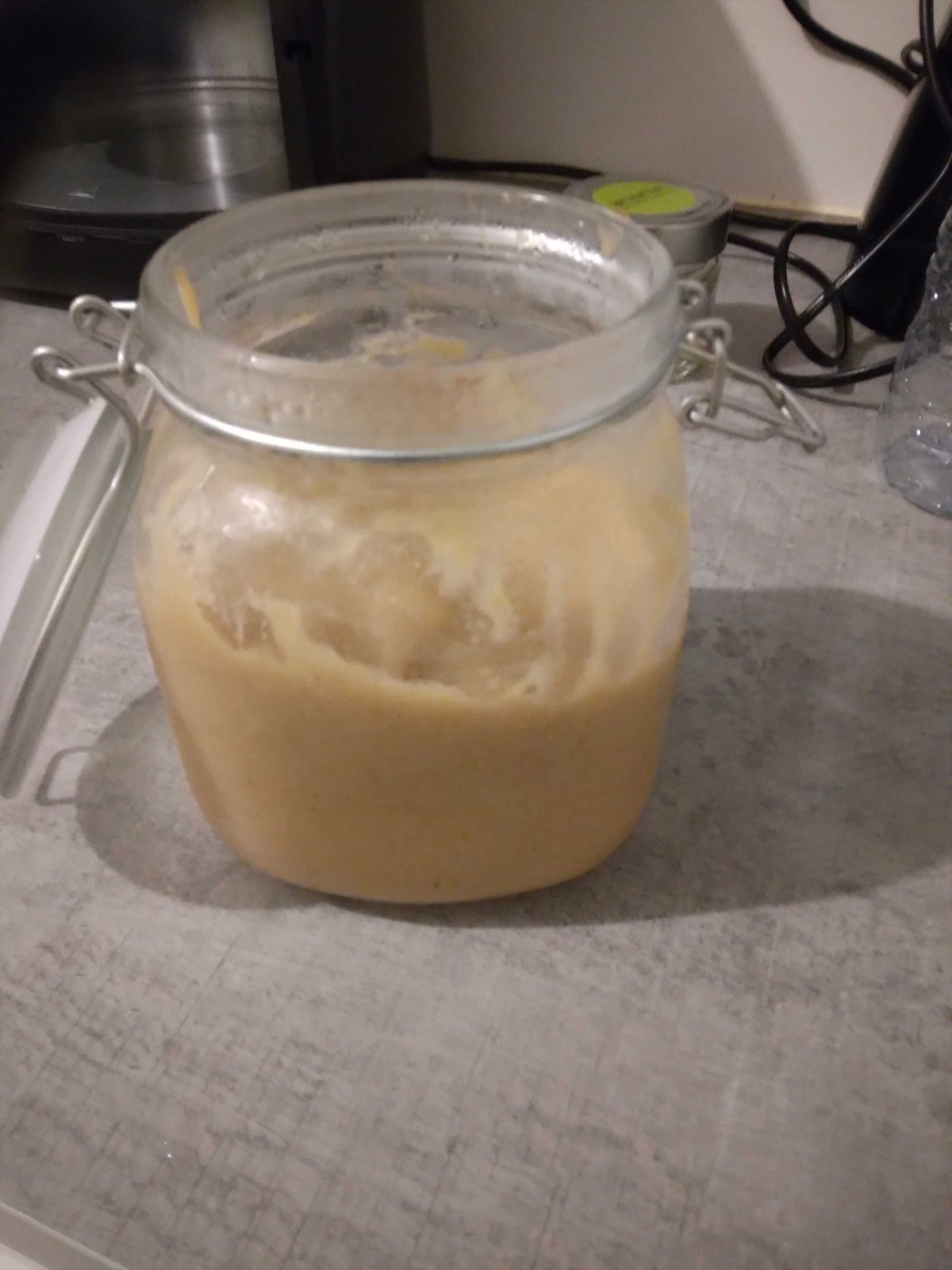 Compote pomme banane maison sans sucre