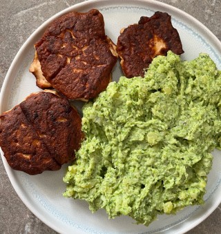 Fischrikadellen mit norwegischem Lachsfilet