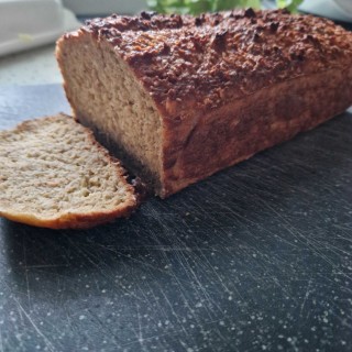 Haferflockenbrot ohne Mehl