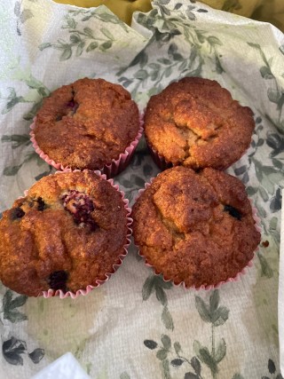 Blueberry muffins