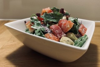 Steamed chicken salad