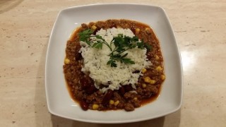 Beef and bean chilli