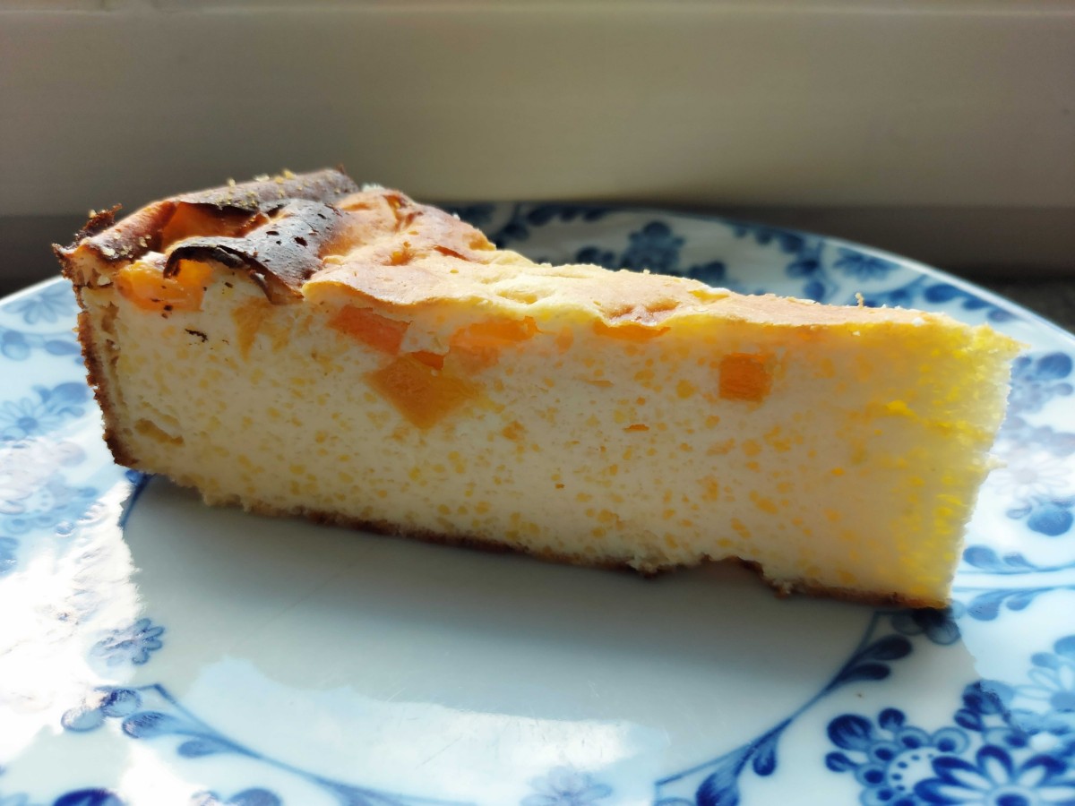 Pfirsich-Käsekuchen