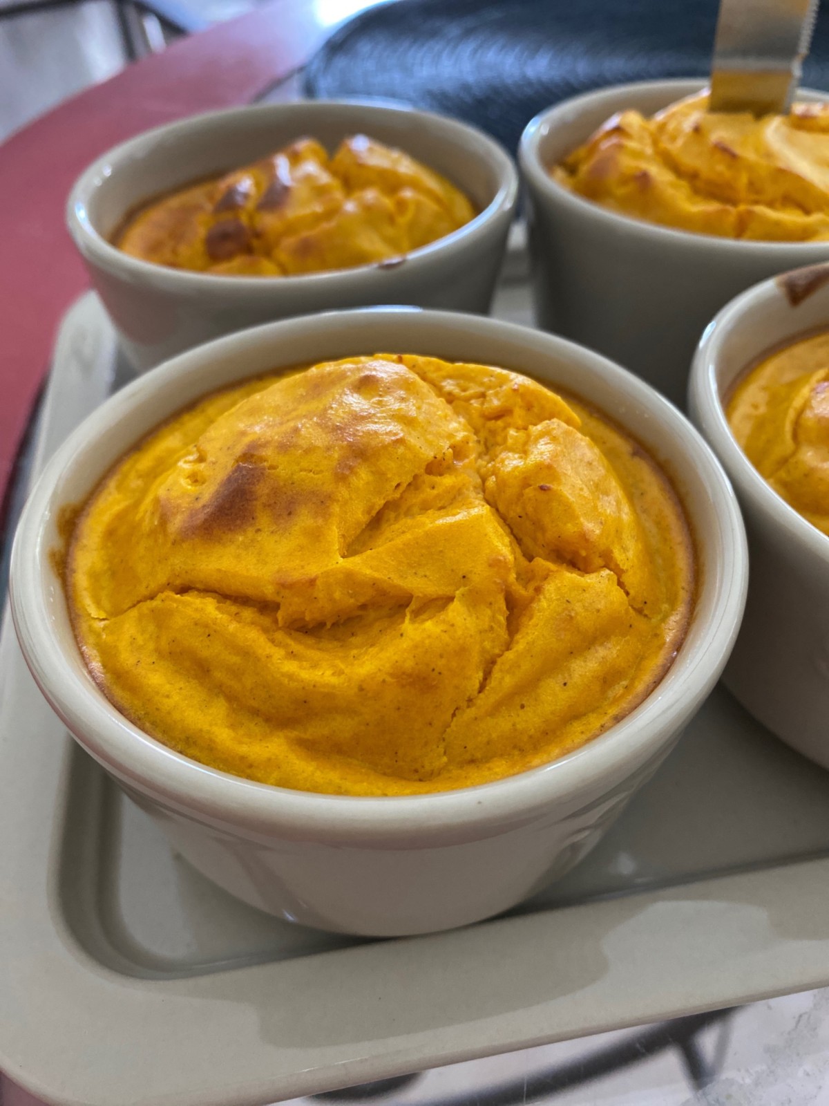 Flan skyr carotte