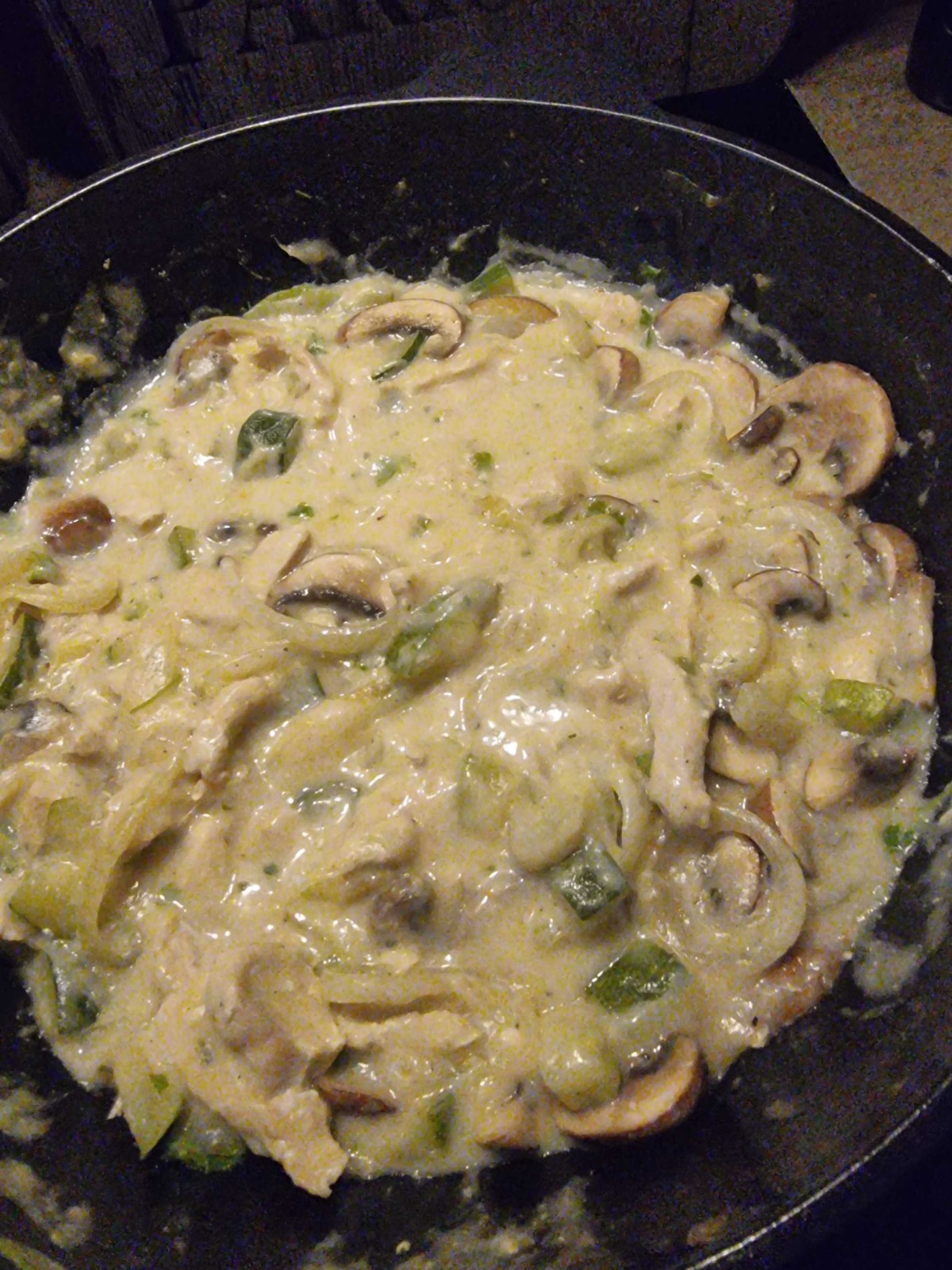 Hähnchengeschnetzeltes mit Zucchini