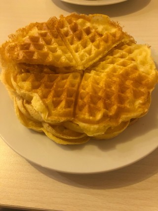 Zuckerfreie Waffeln