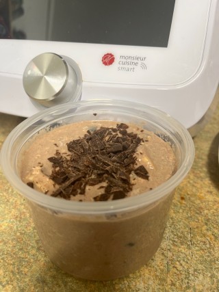 Overnight chocolate porridge