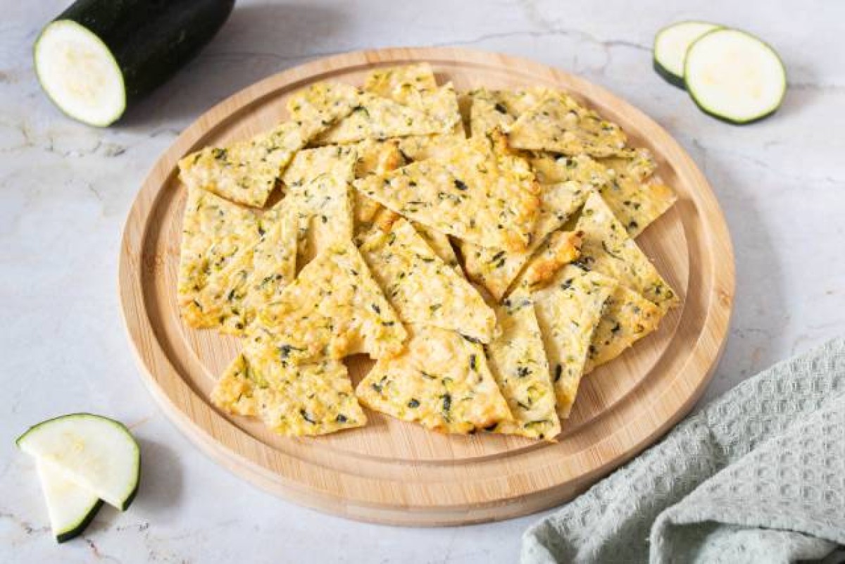 Keto nachos di zucchine