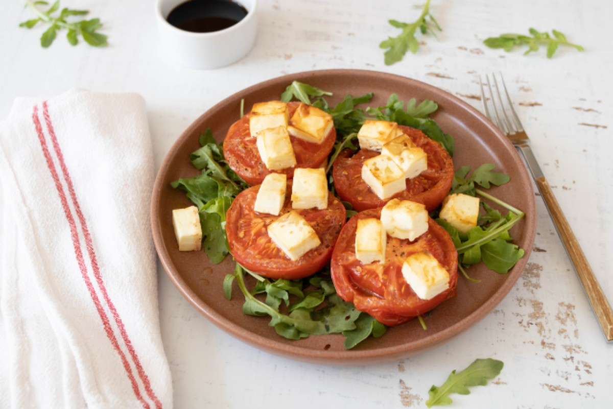 Baked Tomatoes with Feta
