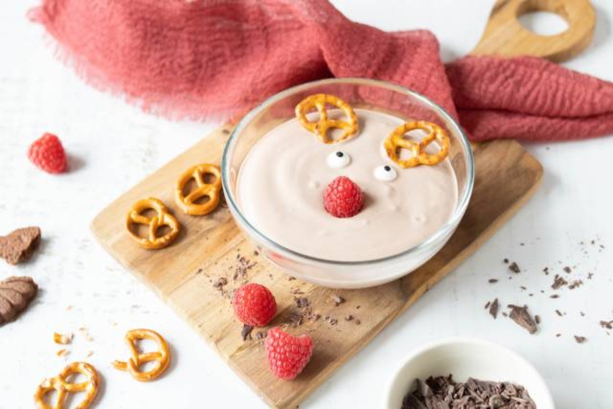 Weihnachts-Schokoladendessert