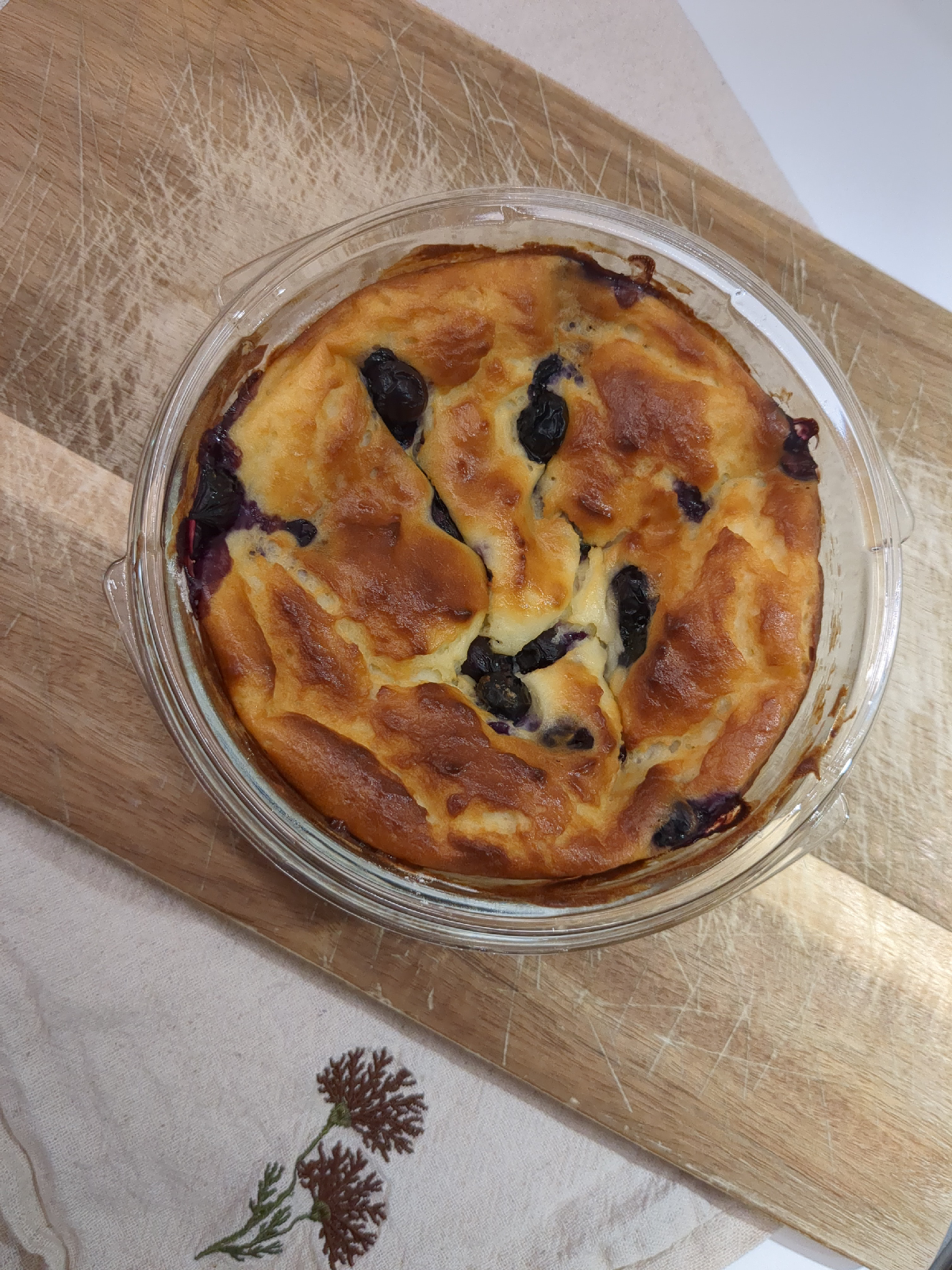 Blaubeerfrühstückskuchen