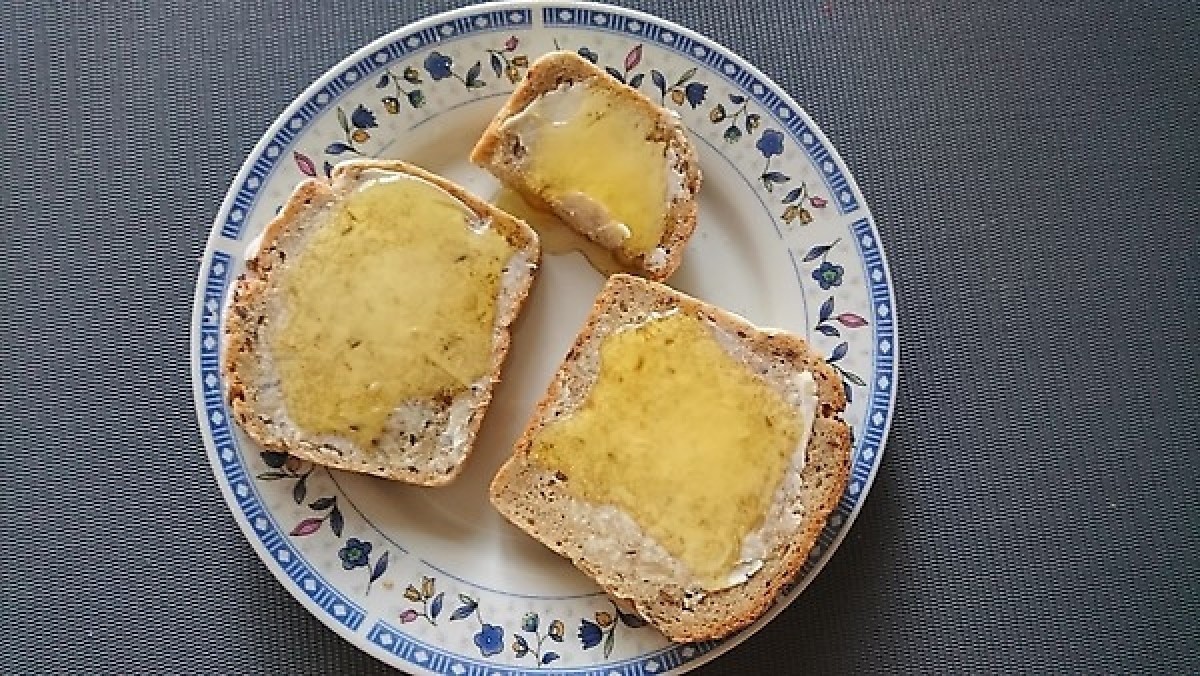 Przepis na Kanapka z miodem