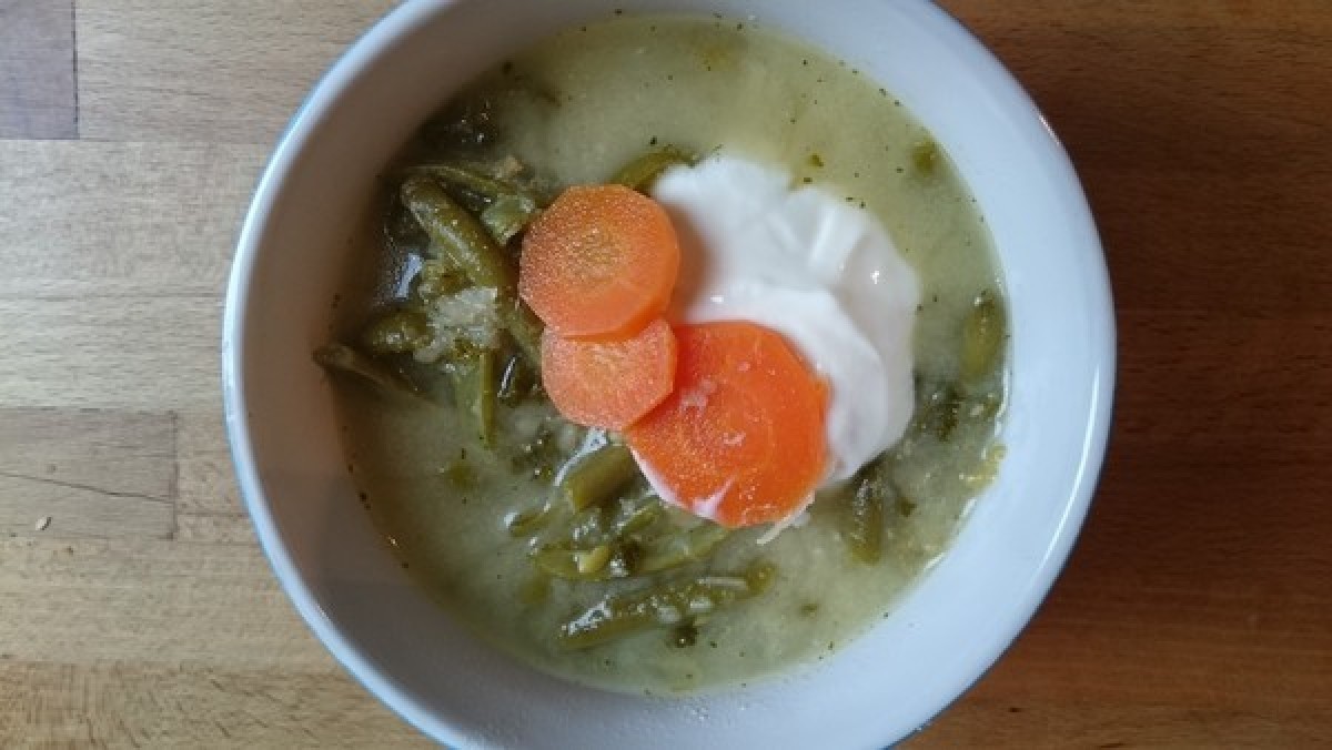 Przepis na Zupa z fasolki szparagowej