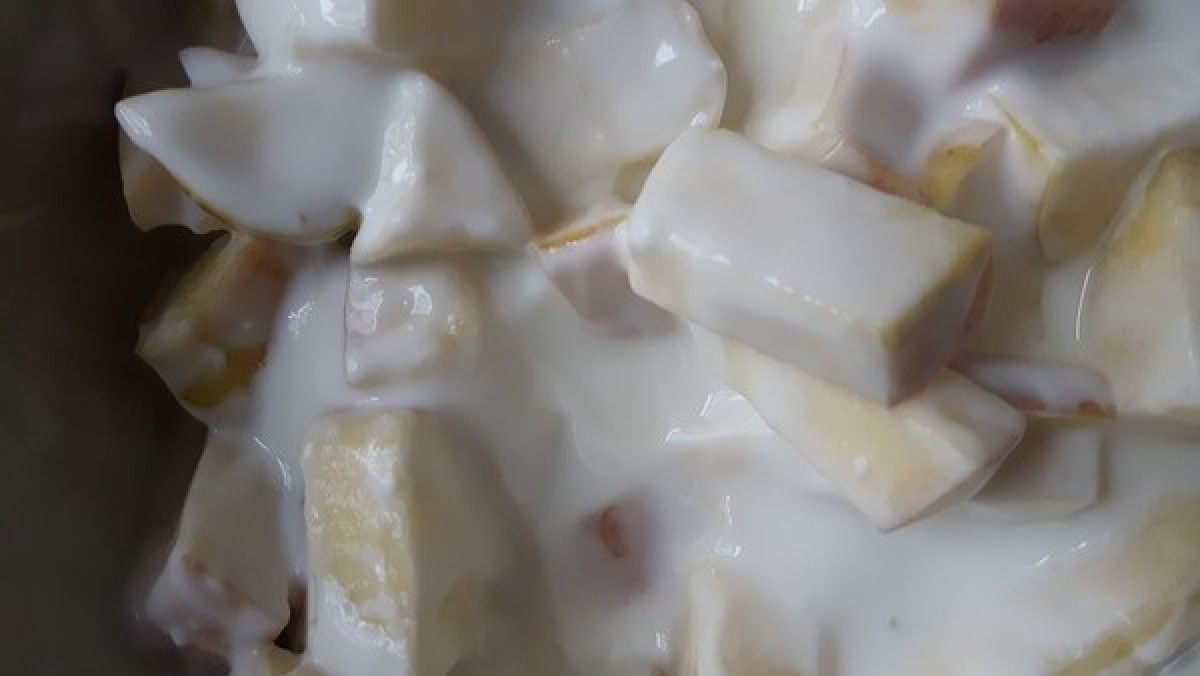 Przepis na Kefir, jabłko