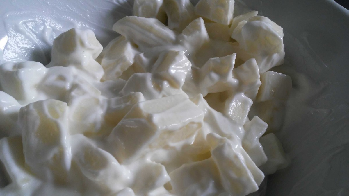Przepis na Kefir, jabłko