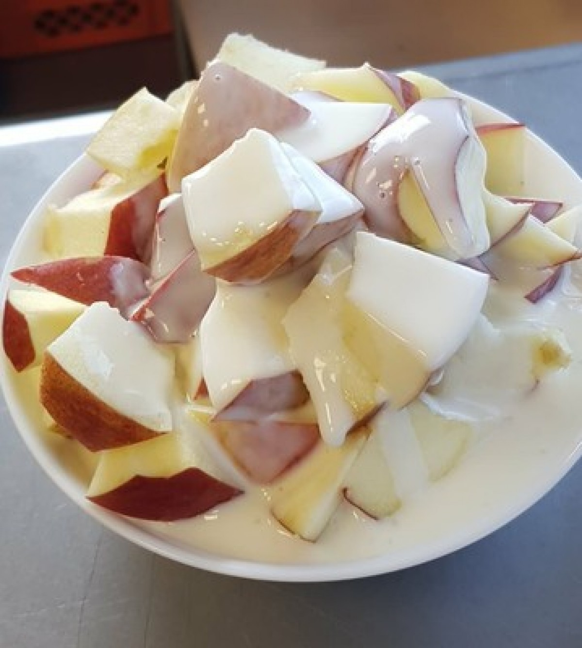 Przepis na Kefir, jabłko