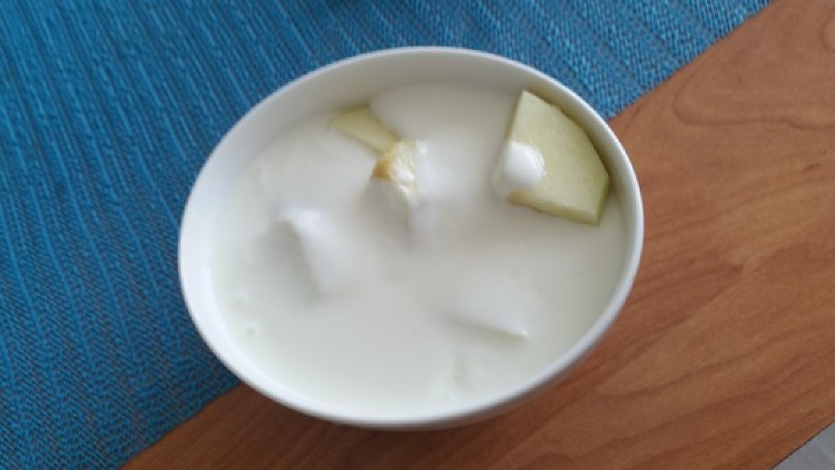 Przepis na Kefir, jabłko
