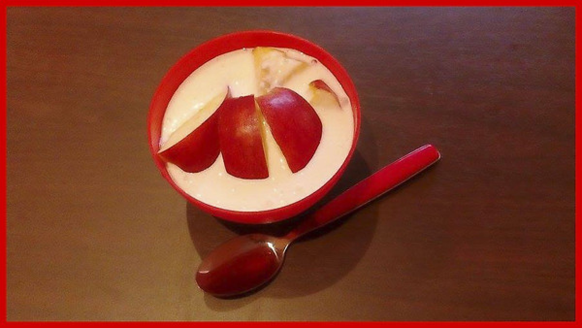 Przepis na Kefir, jabłko