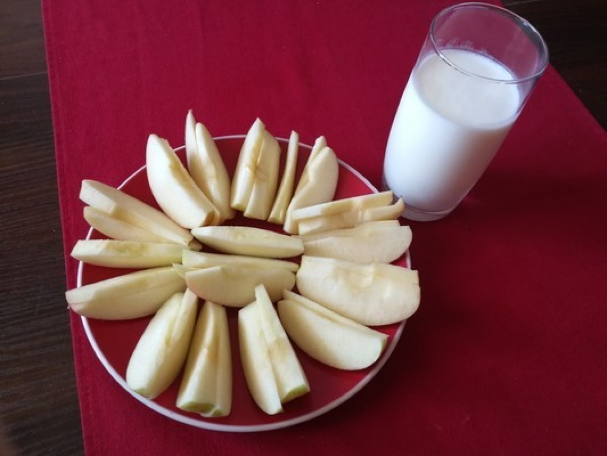 Przepis na Kefir, jabłko
