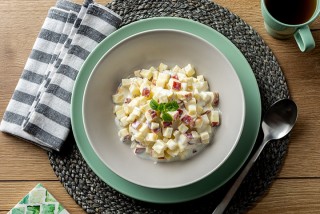 Kefir, jabłko