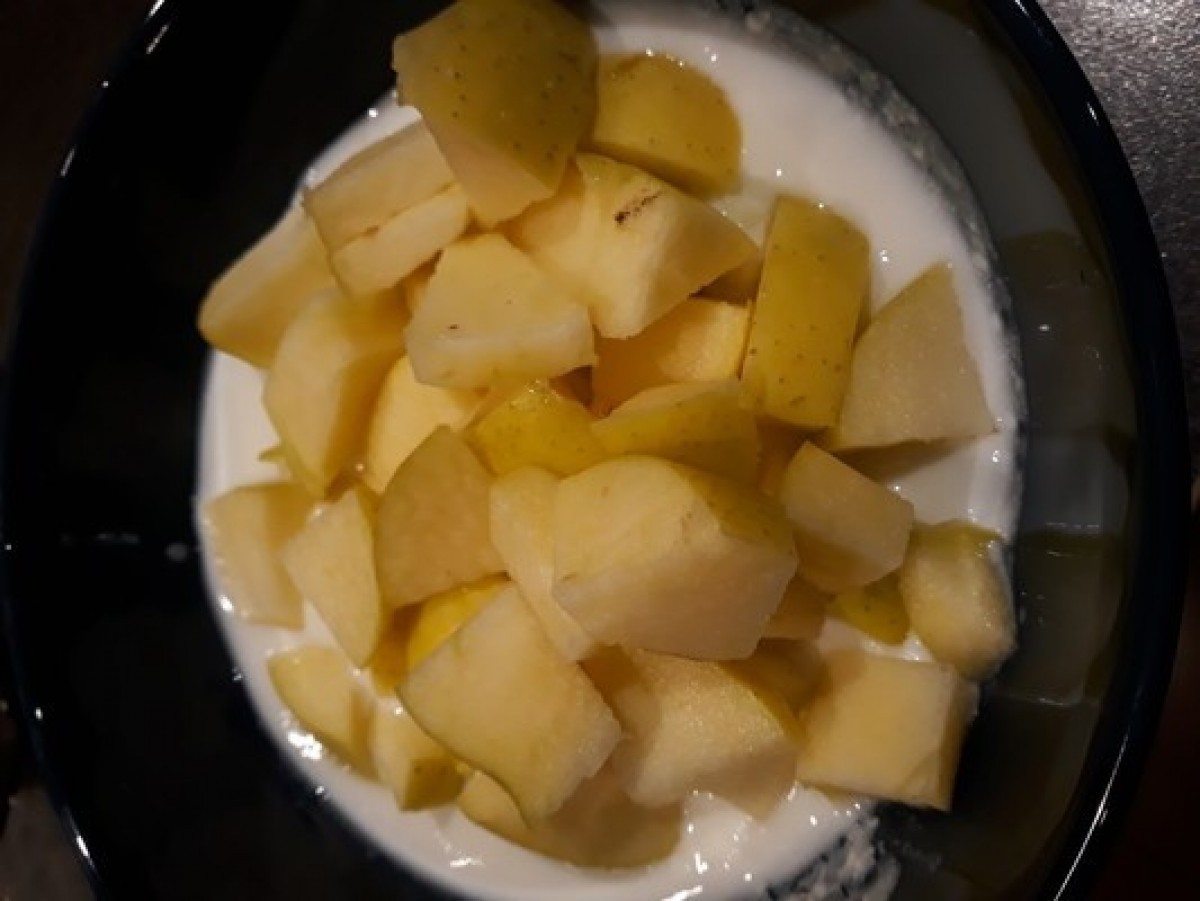 Przepis na Kefir, jabłko