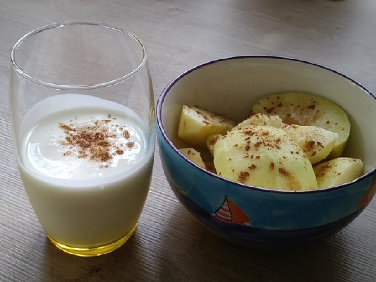 Przepis na Kefir, jabłko