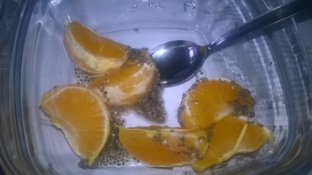 Przepis na Pomarańcza, nasiona słonecznika