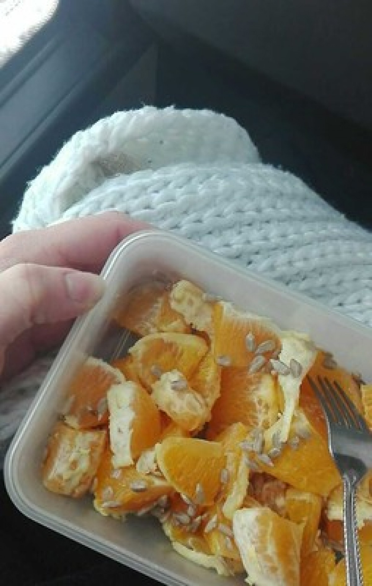 Przepis na Pomarańcza, nasiona słonecznika