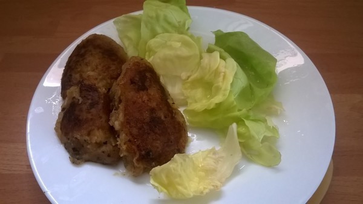 Przepis na Paszteciki z ziemniaków i gotowanej kapusty (Gordon Ramsay)