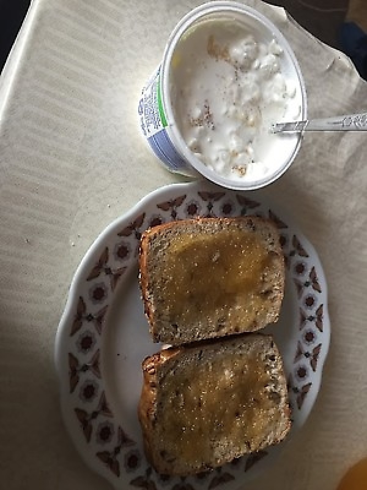 Przepis na Kanapka z miodem i serkiem wiejskim