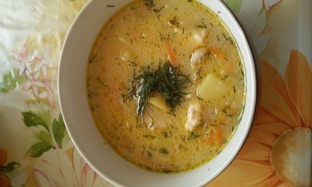 Przepis na Zupa ogórkowa z mięsem i ziemniakami