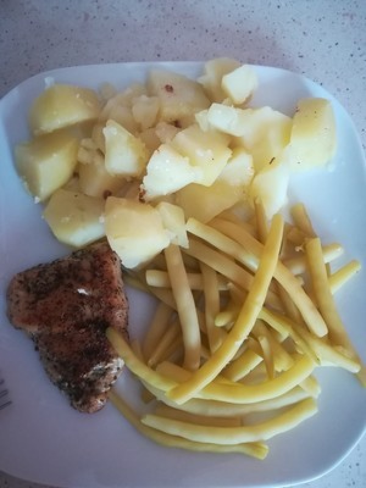 Przepis na Pierś z kurczaka z fasolą i ziemniakami