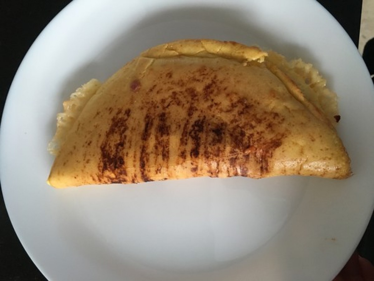 Przepis na Omlet z pomidorem i cebulą