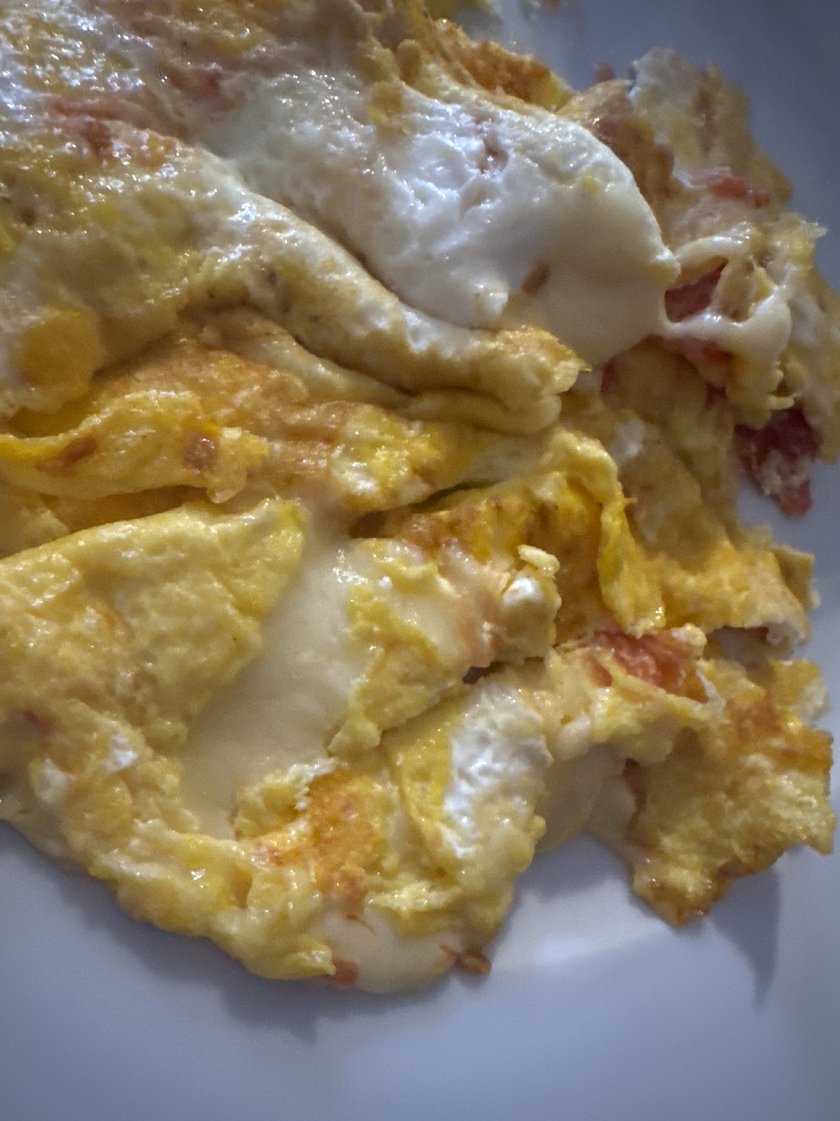 Przepis na Omlet z pomidorem i cebulą