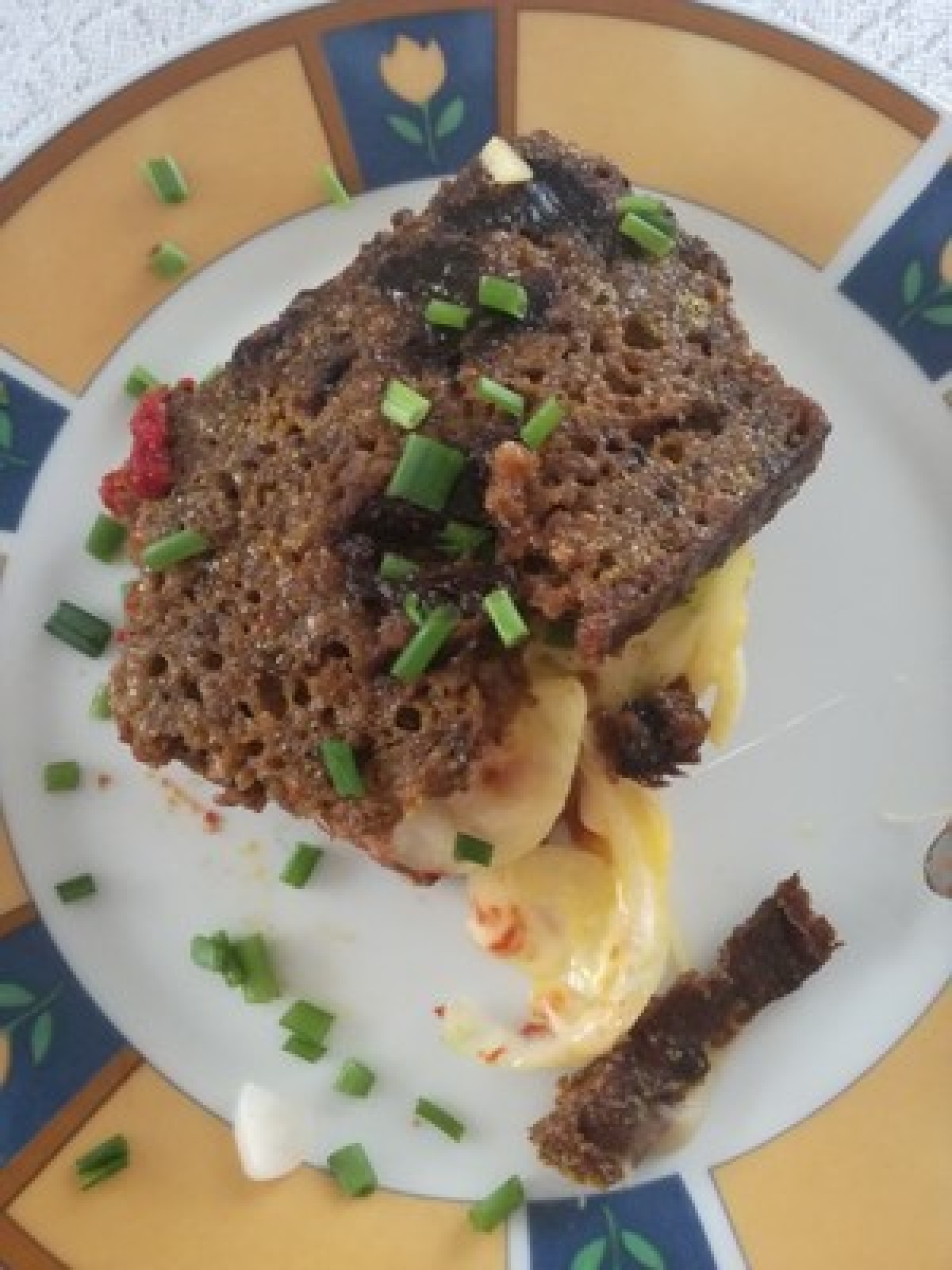 Przepis na Grzanka z serem i przecierem pomidorowym