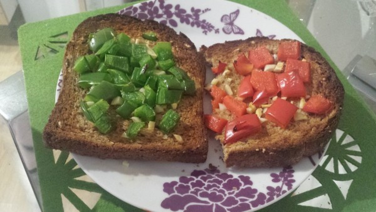 Przepis na Bruschetta z papryką