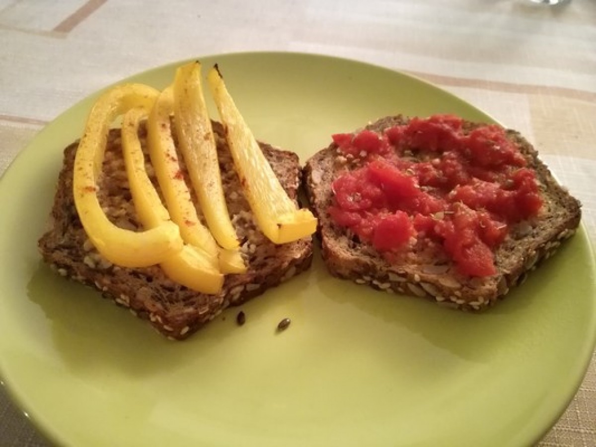 Przepis na Bruschetta z papryką