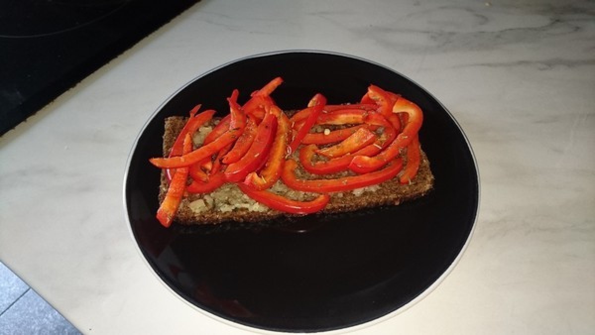 Przepis na Bruschetta z papryką