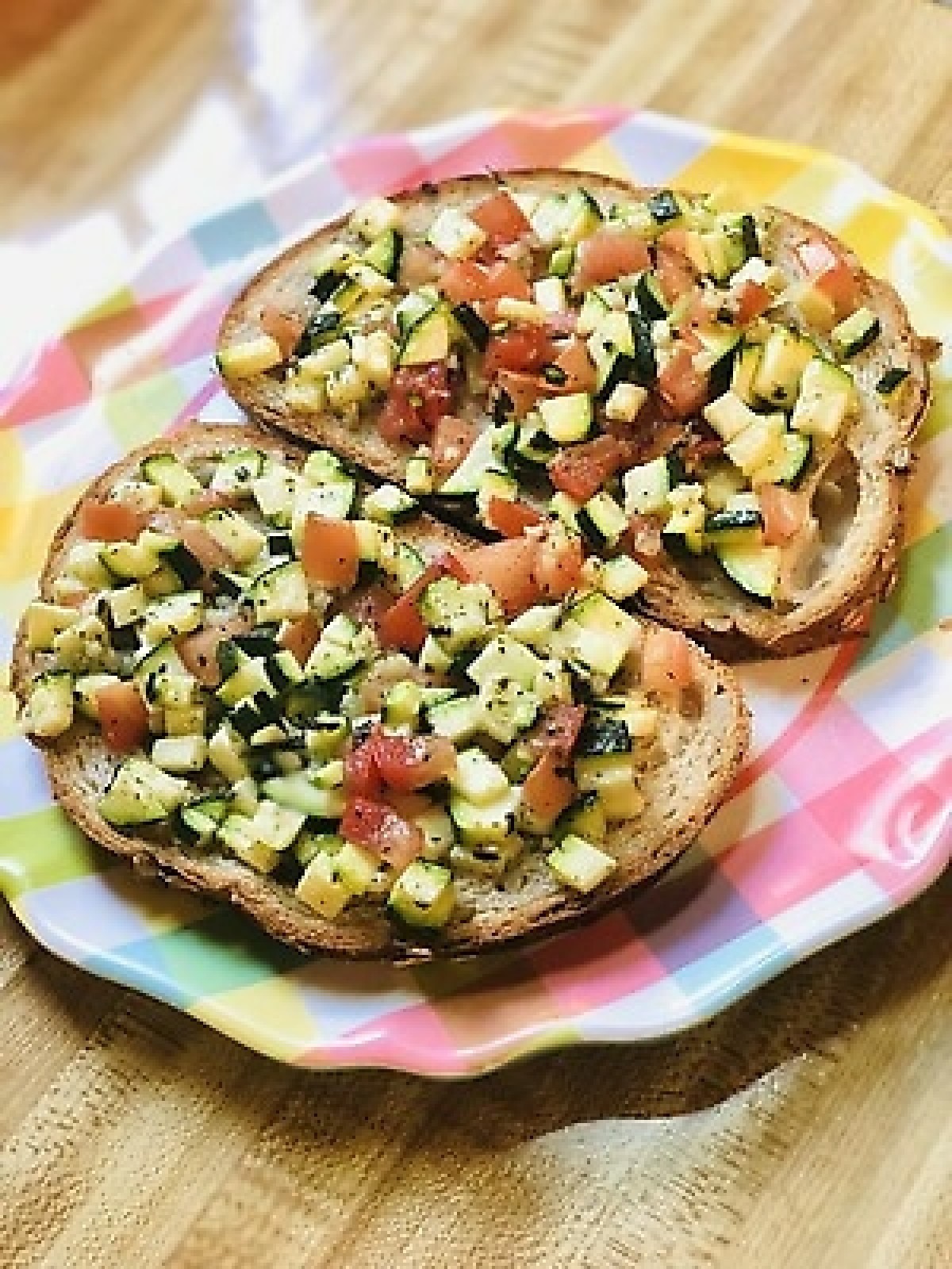 Przepis na Bruschetta z papryką
