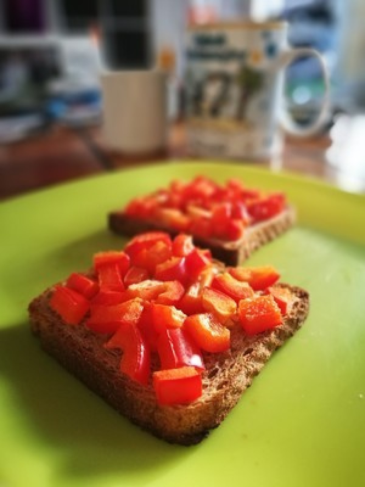 Przepis na Bruschetta z papryką
