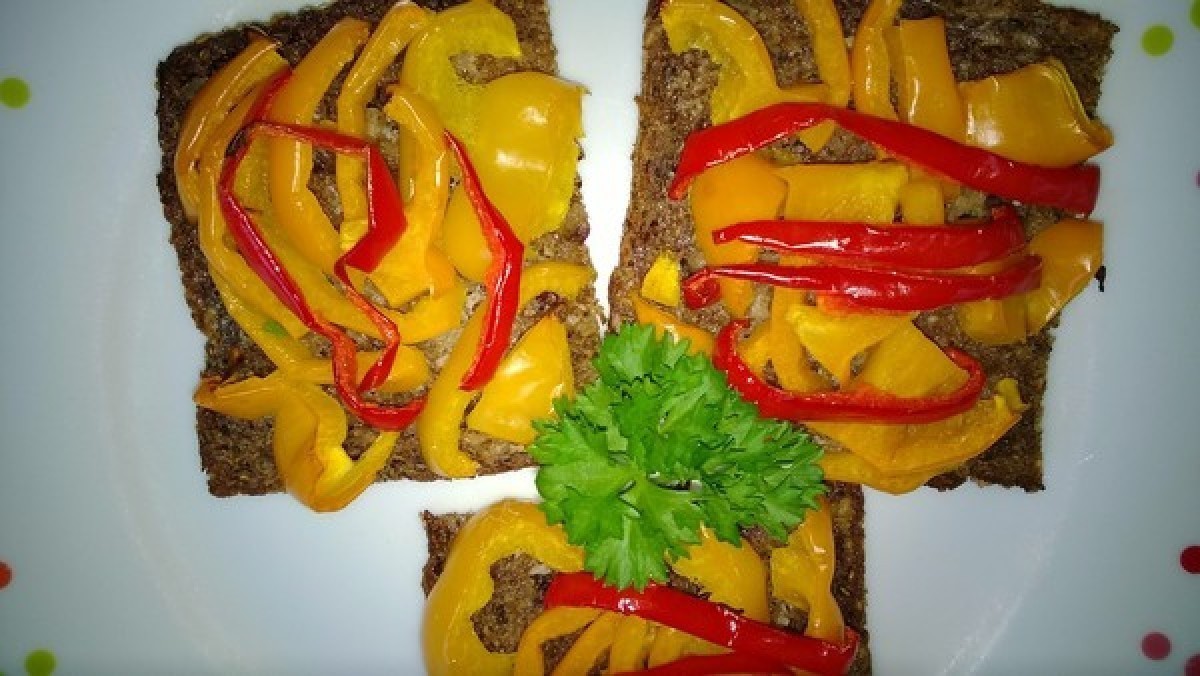 Przepis na Bruschetta z papryką