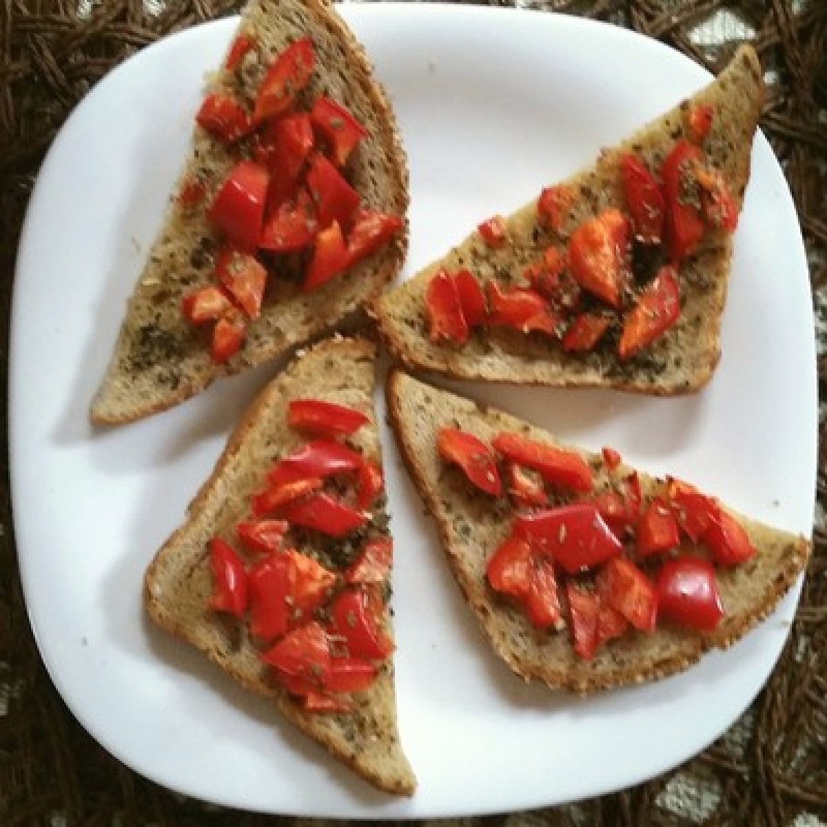 Przepis na Bruschetta z papryką