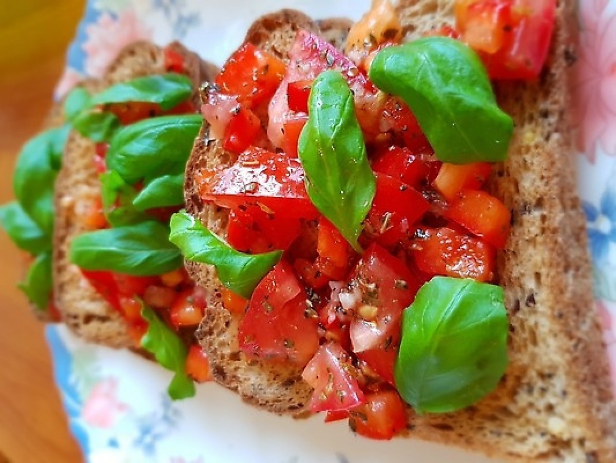 Przepis na Bruschetta z papryką