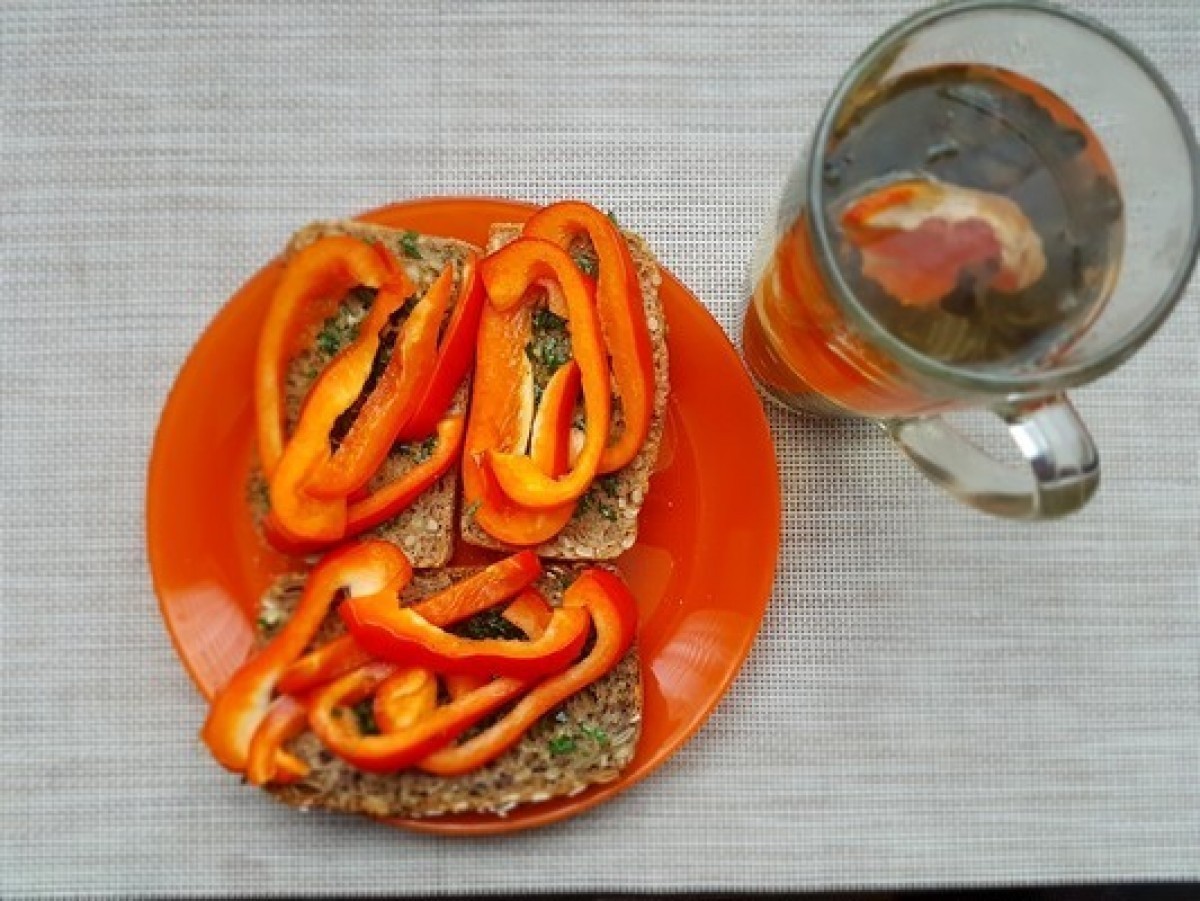 Przepis na Bruschetta z papryką